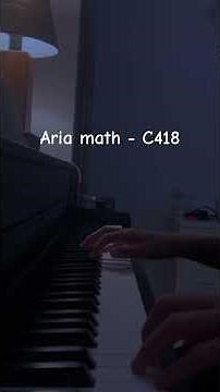 Aria math - C418 #piano #c418 #minecraft #ariamath #fyp #pianomusic #pianist #phxantom