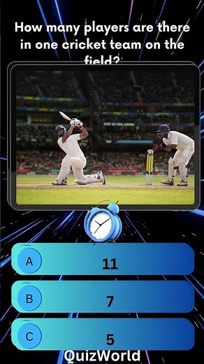 Quizzes about cricket for growing knowledge of kids and young adults #quiz #quizcompetition #shorts
