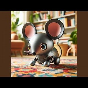 Quirky Robot Mouse
