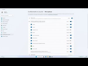 Comment désactiver l'accès au micro sur Windows 11