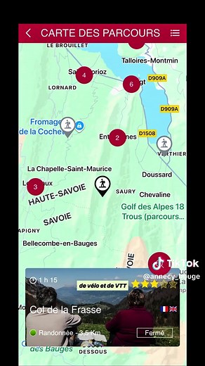 📱/ KULTUREL On te donnes 6 applis utiles à utiliser à Annecy 🤩 VIA ANNECY 👉 Pour connaître les meilleurs circuits de randonnée, de vélo ou encore de VTT. VÉLONECY 👉 Si tu veux louer un vélo électrique pour faire tes meilleures balades autour du lac. AGATE 👉 Pour être au courant de tous les évènements à Annecy et alentours, et regarder la température du lac 💦 SIBRA 👉 Toutes les infos dont tu as besoins sur les transports en communs Annéciens. EASYPARK 👉 Pour gagner du temps quand tu te ga
