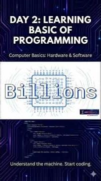 #day2 silicon,logic,binary,algorithm#code #cybersecurity #computersoftware #codeprep #computer
