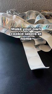 Make your own cookie labels at home https://amzn.to/3CJwLOr 2'' Holographic Thermal Labels -... https://www.amazon.com/dp/B0CWTP5FR3?ref=ppx_pop_mob_ap_share | Myrtra Hatten
