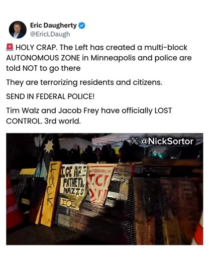 FLASHBACKS OF CHAZ: Minneapolis protesters have created an autonomous zone where police are unable to enter. #autonomous #zone #mn #minneapolis #minnesota | Florida’s Voice