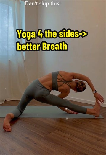 Enhance Your Breath with Side Stretches in Yoga