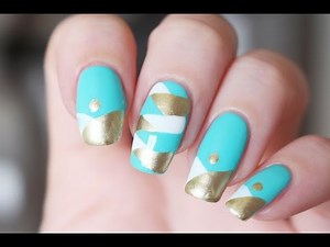 Nail-art facile sans matériel : les Braided nails