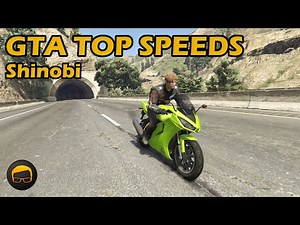 Fastest Motorcycles (Shinobi) - GTA 5 Best Fully Upgraded Bikes Top Speed Countdown