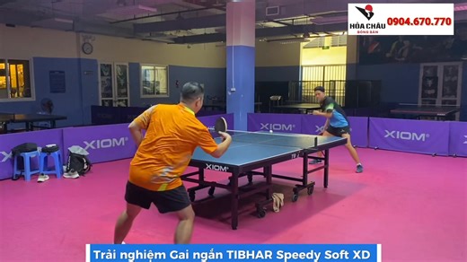 9K views · 112 reactions | Công cuộc trải nghiệm gai ngắn TIBHAR Speedy Soft XD đã đến buổi thứ 5. Có rất nhiều điều để nói về dòng sản phẩm tuyệt vời này, Tuấn sẽ sớm lên clip chi tiết đánh giá cho anh em. Nhưng trước tiên, Tuấn sẽ cho em thấy một buổi tập thực sự dễ dàng như thế nào với gai Speedy Soft XD nha  | Hoả Châu Bóng Bàn | Facebook