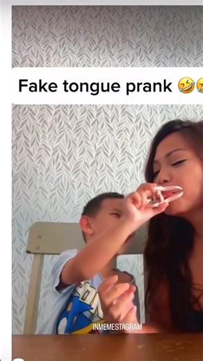 74K views · 174 reactions | Fake tongue prank藍 #prank #funnyprankvideos #funnyprankvideos #funnyprank | Kimmy Bendoy | Facebook