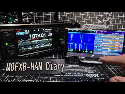FT8CN Set Up ICOM IC-705 - FT8 RX / TX Android