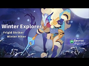 Saurus: Winter Explorer - Winter Skin Spotlight | AFK Arena