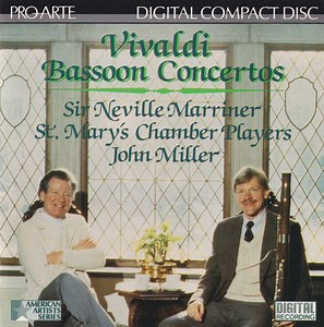 Vivaldi / Sir Neville Marriner / St. Mary's Chamber Players / John Miller - Vivaldi Bassoon Concertos