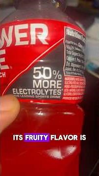 Stay Hydrated: Powerade Fruit Punch Uncovered!"