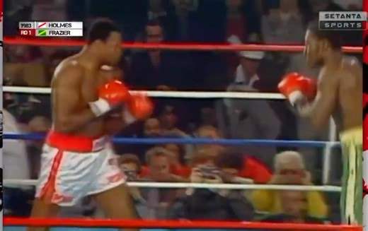 'The Easton Assassin' Larry Holmes TKO's Marvis Frazier.