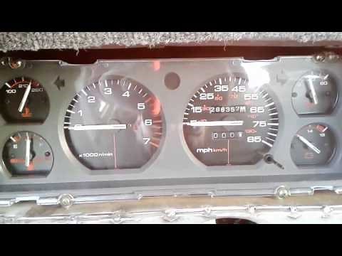 Jeep cherokee gauge cluster (tach) install