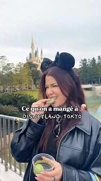 Ce que j’ai mangé à Disneyland Tokyo 🎢