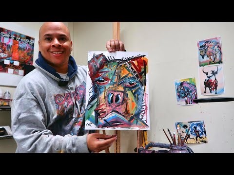How To Paint Fast & Loose Studies on Paper - Creative Exercise