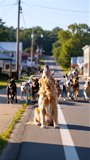 A.I.O on Instagram: "Man Throws Trash at Old Man, The Dogs United to Teach Him a Lesson! #instantkarma #dog #karma #aivideo . . . . Generated by : AI Created by : A.I.O"