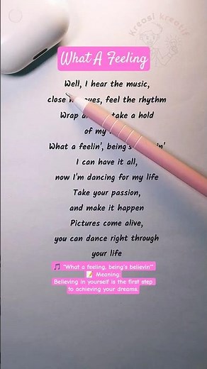 Easy English Karaoke | What A Feeling – Sing & Learn English