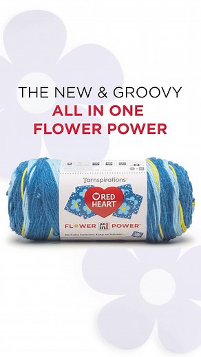 Yarnspirations on Instagram: "We’re so blooming excited to be able to share this new yarn with you!  This yarn is exclusive to Yarnspirations.com right now, so it’s the only place where you can get your floral groove on! . Comment “Flower Power” below to check out the yarn and the patterns for yourself. #Crochet #NewYarn #YarnLovers #YarnCrafts #CrochetAllDay #Yarnspo #CrochetersOfIG #FlowerPower #CreateMakeShare #Handmade"