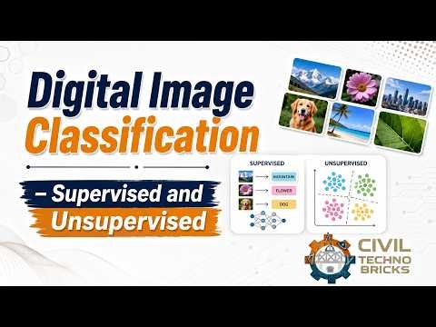Digital Image Classification in Remote Sensing & GIS | Supervised vs Unsupervised