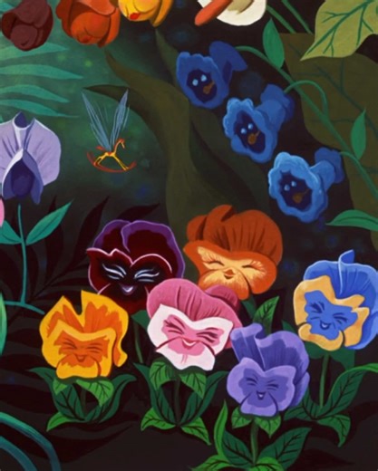 Alice in Wonderland: The Talking Flowers Encounter