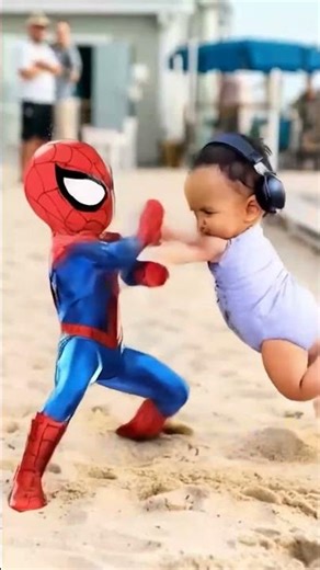 سبايدر مان ضد ايستيوب | Spider Man !! 🕸😅 #spiderman #shorts