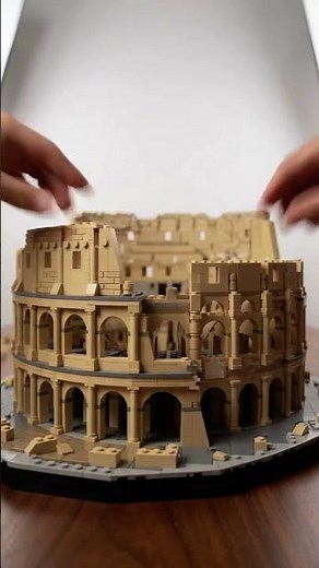 Rebuilding the Lego Colosseum in 24 Hours! (Full Miniature Timelapse)