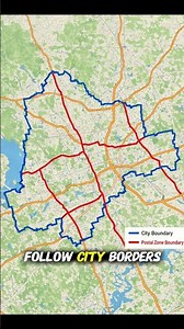 ZIP Codes Map Routes, Not Places