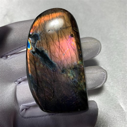 Natural Labradorite Freeform Rainbow Labradorite Natural Crystal Purple Labradorite Madagascar - Etsy