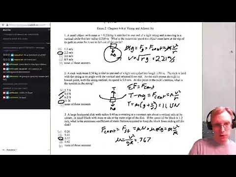 PHYS 201, Exam 2 Review for Final Exam