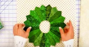 She Created A Wreath That's Unlike Any Christmas Wreath You’ll See Hanging On A Door! Learn How.