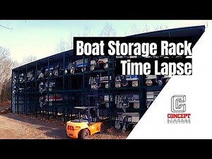 Boat Rack Build Time Lapse