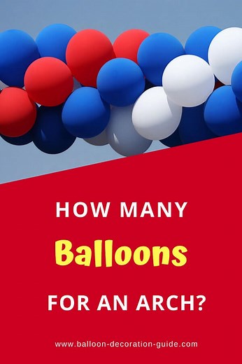 Balloon Arch Calculator: How Many Balloons for an Arch?