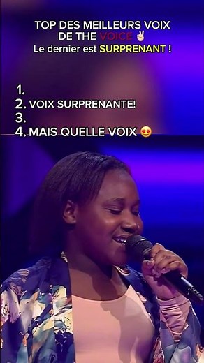 Partie 1 | Classement des chants les plus surprenants 🤩 #shorts