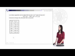 Kinetic (Arrhenius) Problem Resolution | | UPV