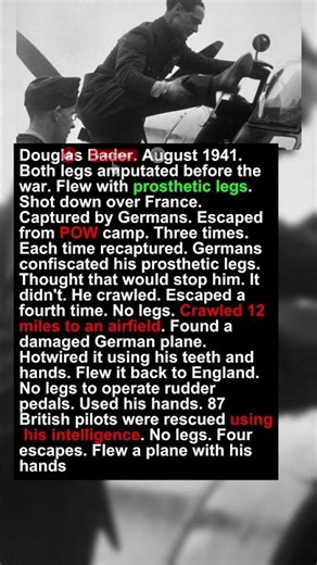 1 Legless Pilot Landed a Plane and Saved 87 Passengers