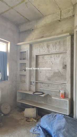 Modern Hall Arch ,TV Design Kitchen & Bedroom Cement Cupboards Latest Designs | Vinod Home Creations