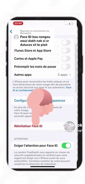 Probleme face id: Comment configurer et résoudre les problèmes avec Face ID/iPhone
