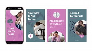 Mental Health Awareness Animated Stories | Premium Stock Video Footage