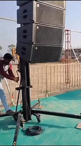 72K views · 1.5K reactions | Rapid Construction of LA210 Double Ten Inch Linear Array Loudspeaker System Using Floating Support Poles in Outdoor Activities | ZSOUND | Facebook