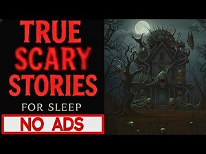 [NO ADS] 7 Hours True Horror Stories for Sleep | Gentle Rain Sounds | Black Screen Vol. 66
