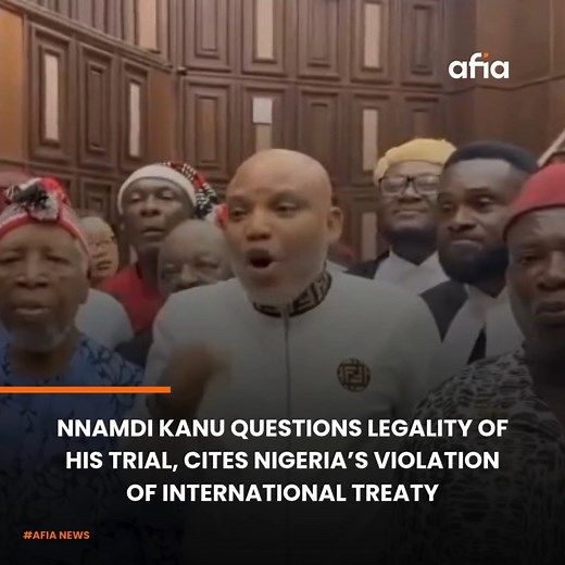 1.2M views · 37K reactions | Nnamdi Kanu Challenges Legality of His...