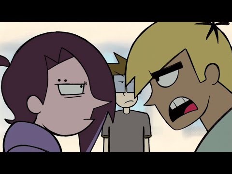 He pushed me down the stairs! (Oc animation)
