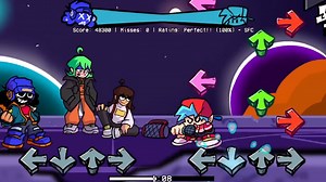 FNF - Electro Funkers - Saruky_s Dysteric Crime Typicalcrowd composed by Magmah