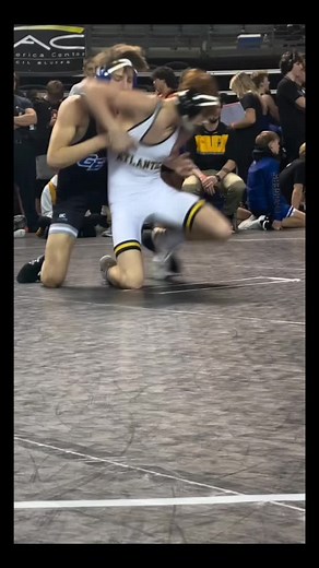 Exciting Wrestling Match Highlights: White vs Black Singlet
