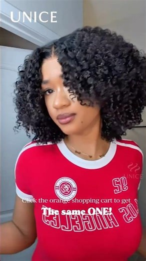 UNice Glueless Install Lace Wig Kinky Curly
