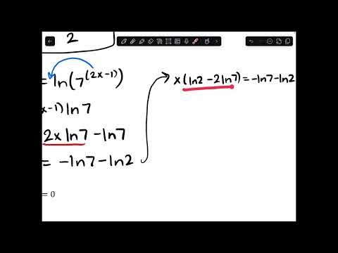 Logarithms 5 - Solving Exponential Equations
