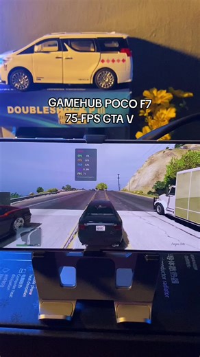 Gta V Setting 75 fps Full high Poco F7 Gamehub Emulator #gta5 #gtav #emulatorandroid #fyp #fyppppppppppppppppppppppp