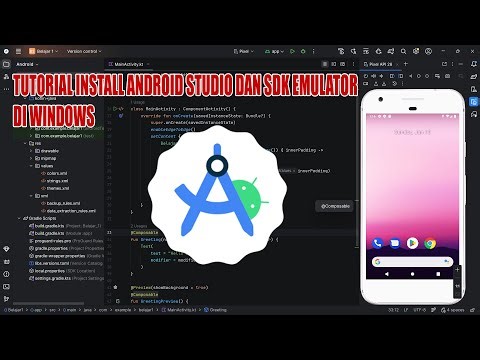 Tutorial install Android Studio 2026 terbaru dan SDK Emulator di Windows